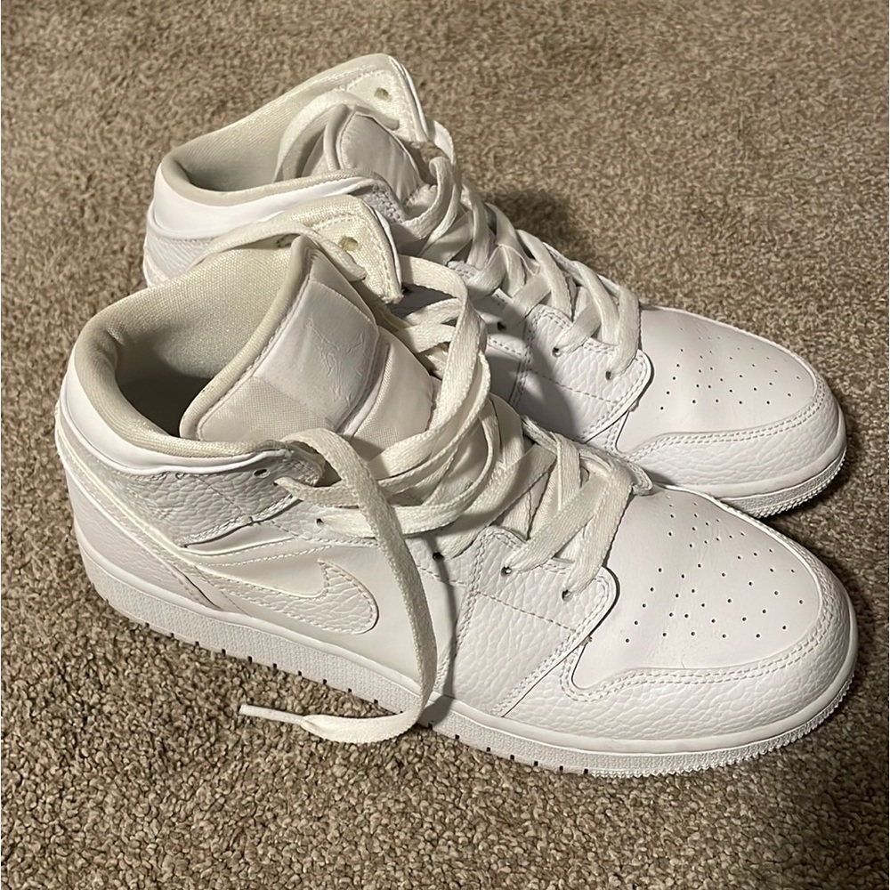 Air Jordan 1 white/white